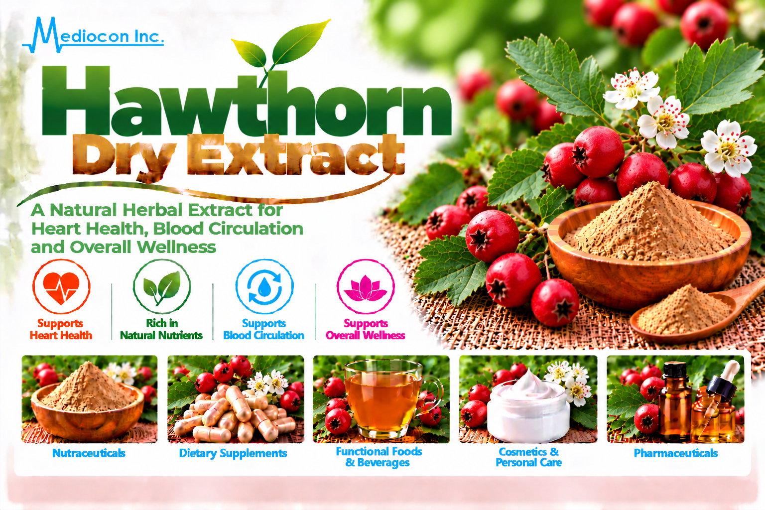 Hawthorn Dry Extract — Mediocon Inc